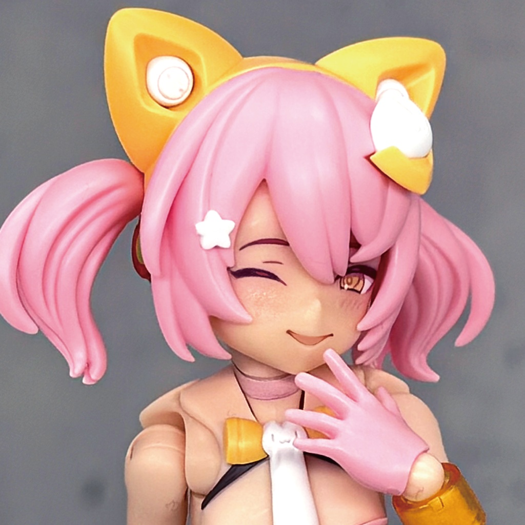 PUNI☆MOFU マオ用カスタムフェイス・3