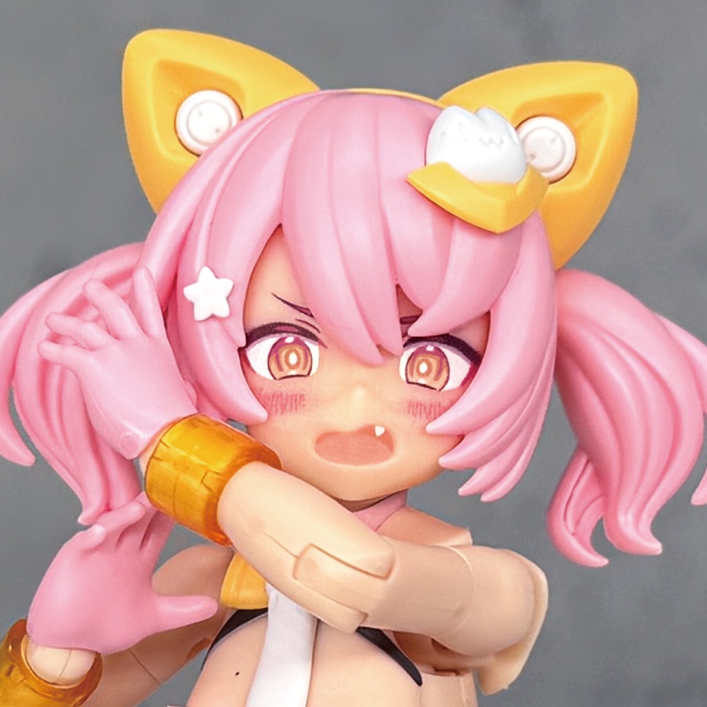 PUNI☆MOFU マオ用カスタムフェイス・3