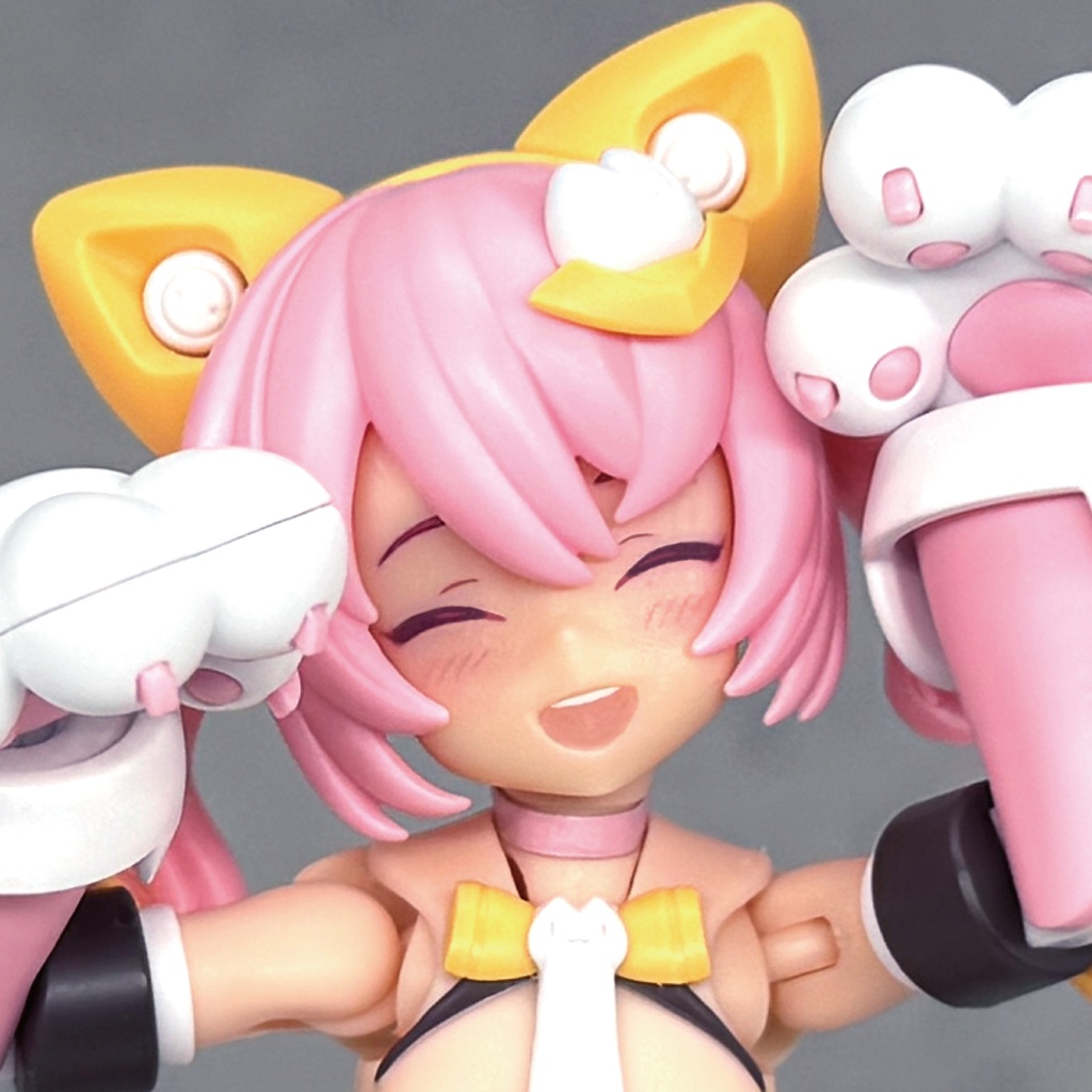 PUNI☆MOFU マオ用カスタムフェイス・4