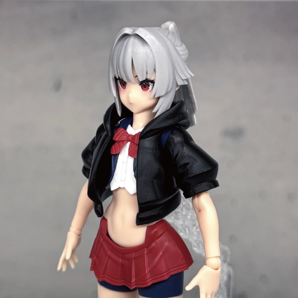 バスタードール、PUNI☆MOFU用パーカー『Hoodie』BLACK