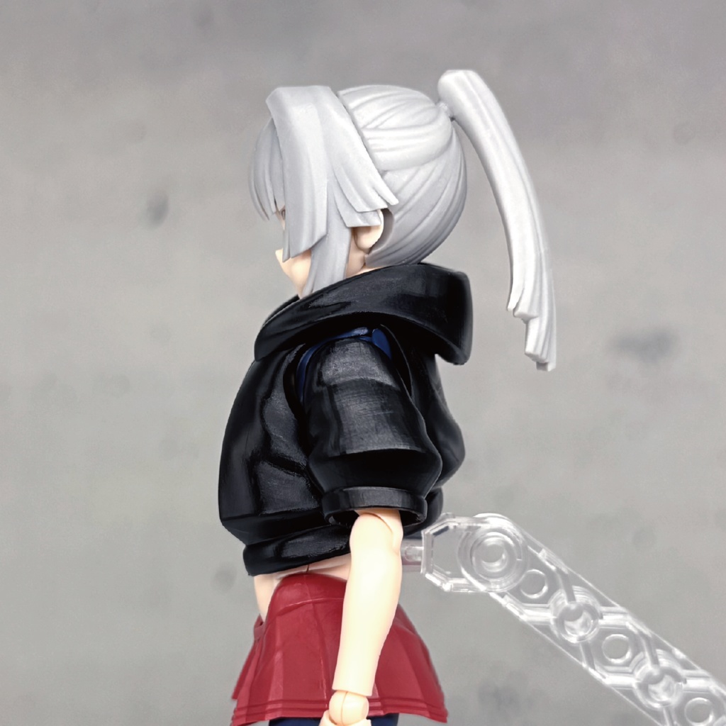 バスタードール、PUNI☆MOFU用パーカー『Hoodie』BLACK