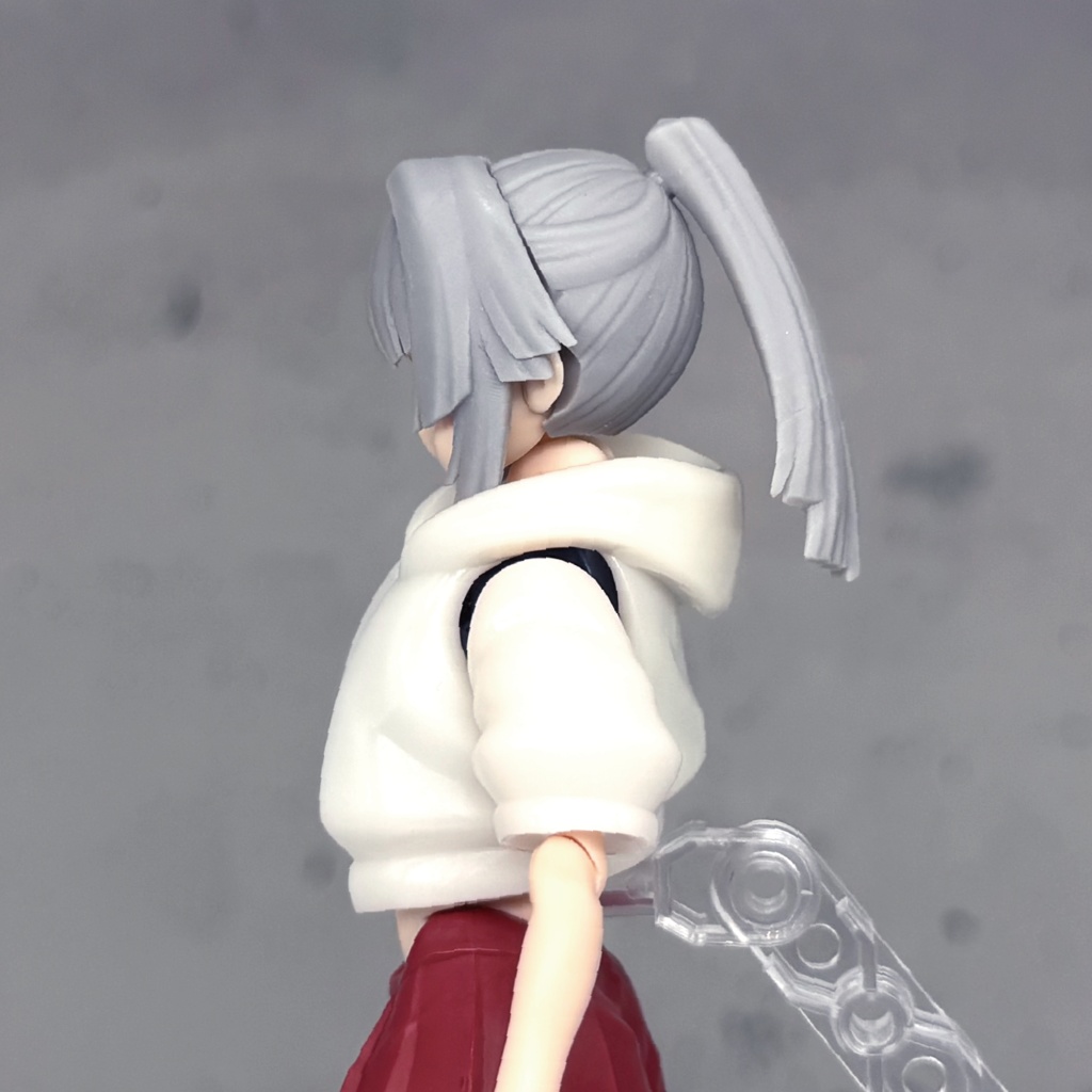 バスタードール、PUNI☆MOFU用パーカー『Hoodie』WHITE