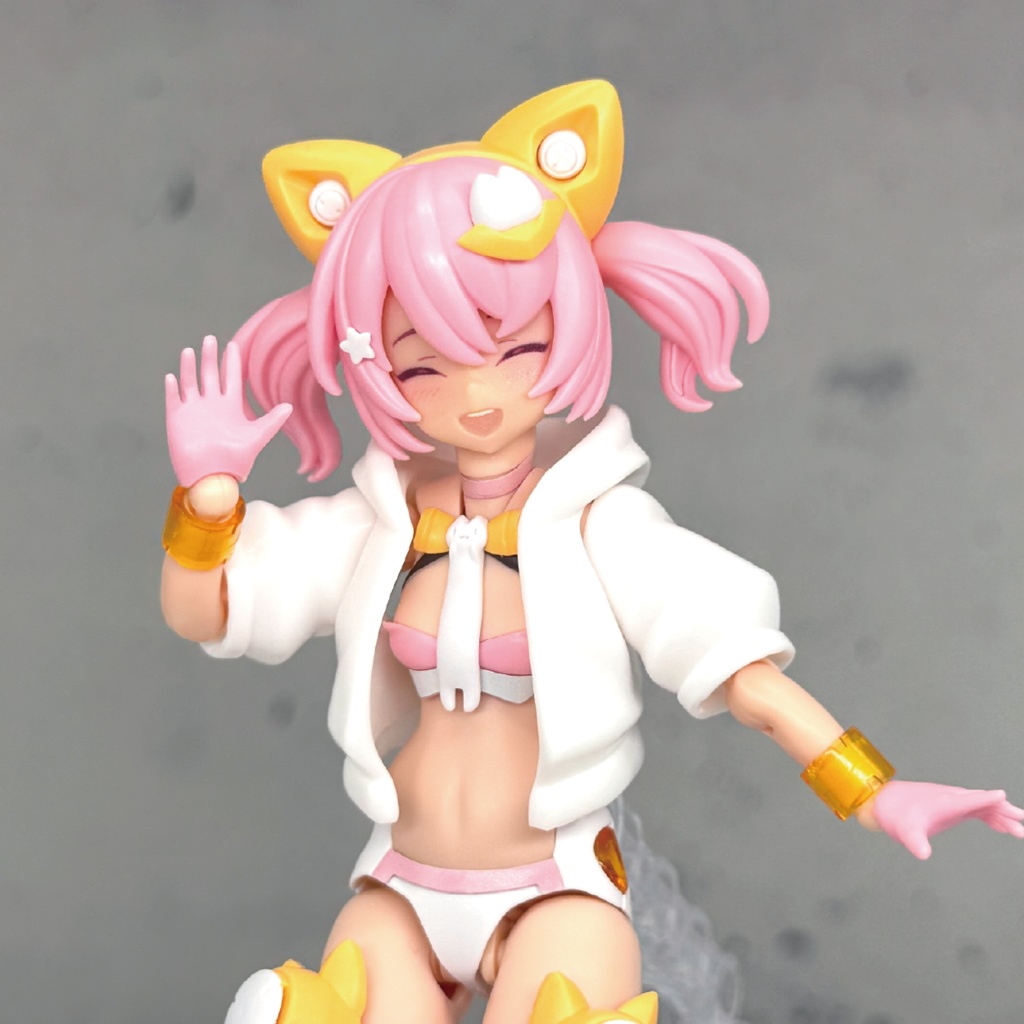 バスタードール、PUNI☆MOFU用パーカー『Hoodie』WHITE