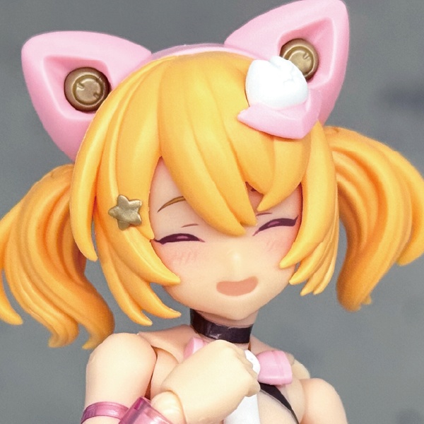 PUNI☆MOFU 黒マオ用カスタムフェイス・1