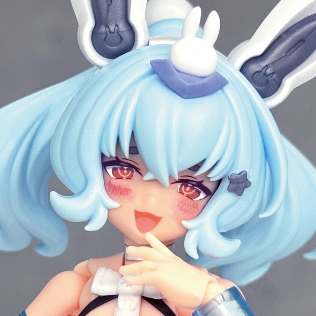 PUNI☆MOFU 雪トゥ用カスタムフェイス・1