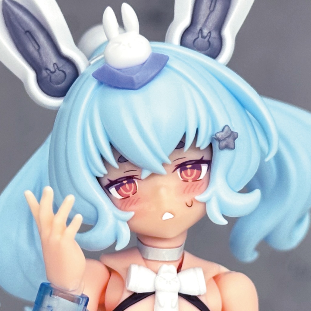 PUNI☆MOFU 雪トゥ用カスタムフェイス・1