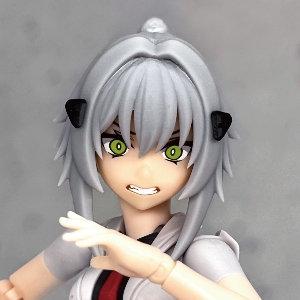 バスタードール用カスタムヘッドパーツセット・3