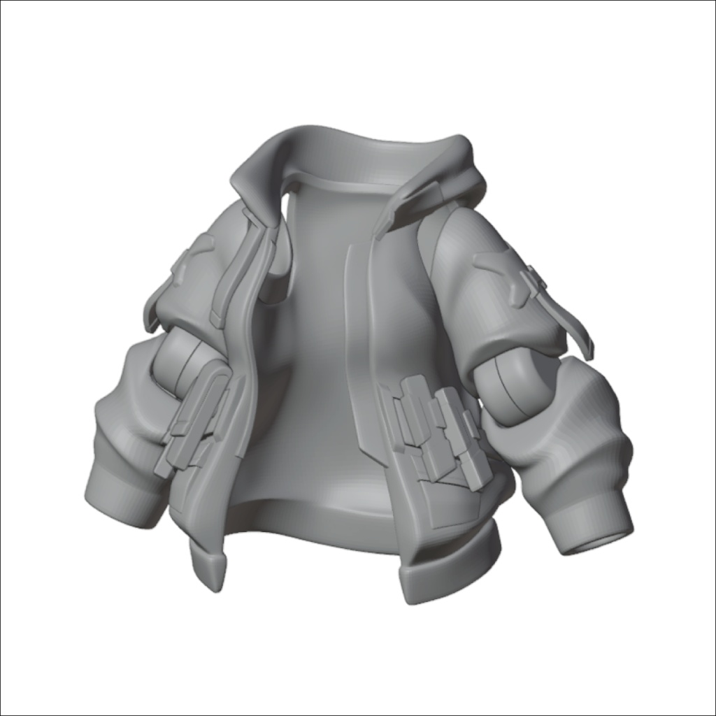 バスタードール、PUNI☆MOFU用ジャケット『Core』WHITE