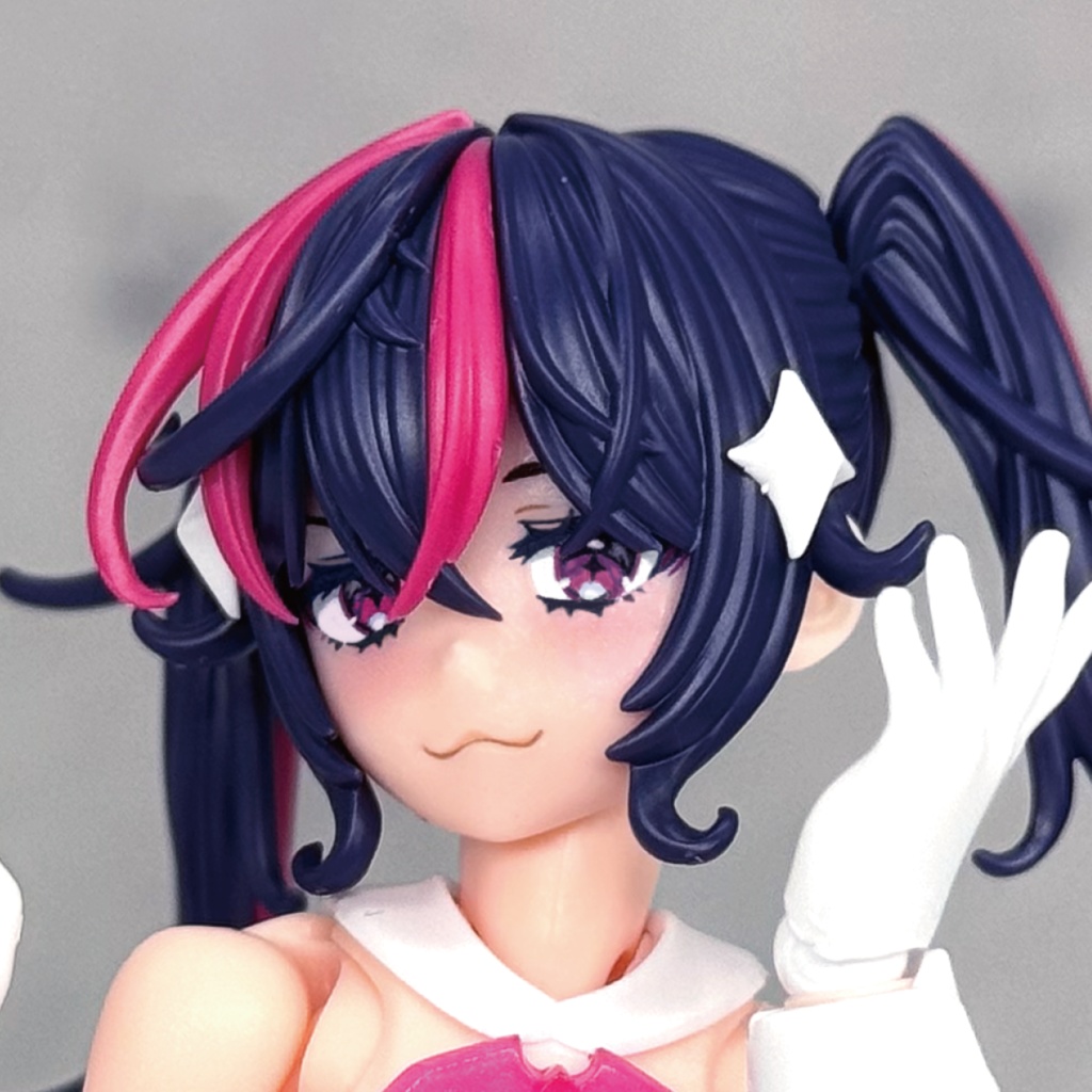 デザイアメイデン レイダー用カスタムフェイス・2