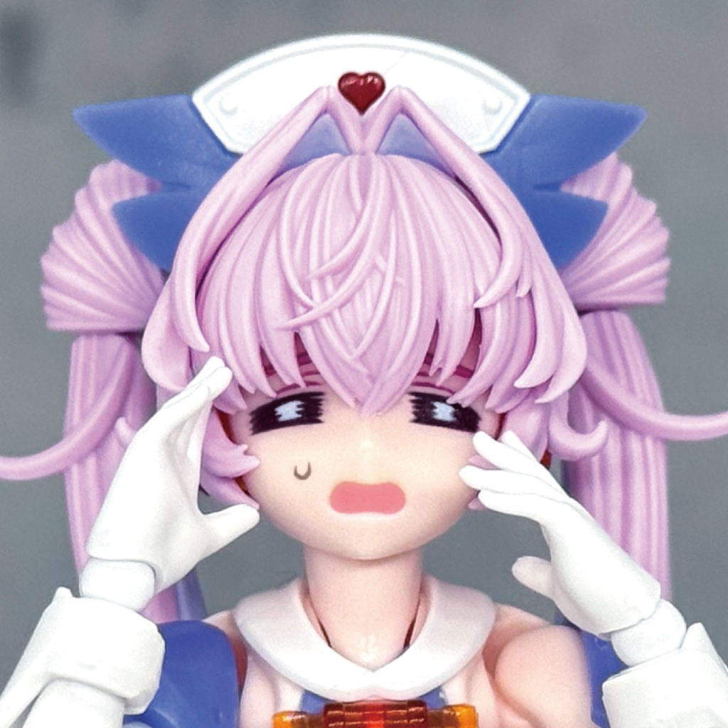 デザイアメイデン メディック用カスタムフェイス・2