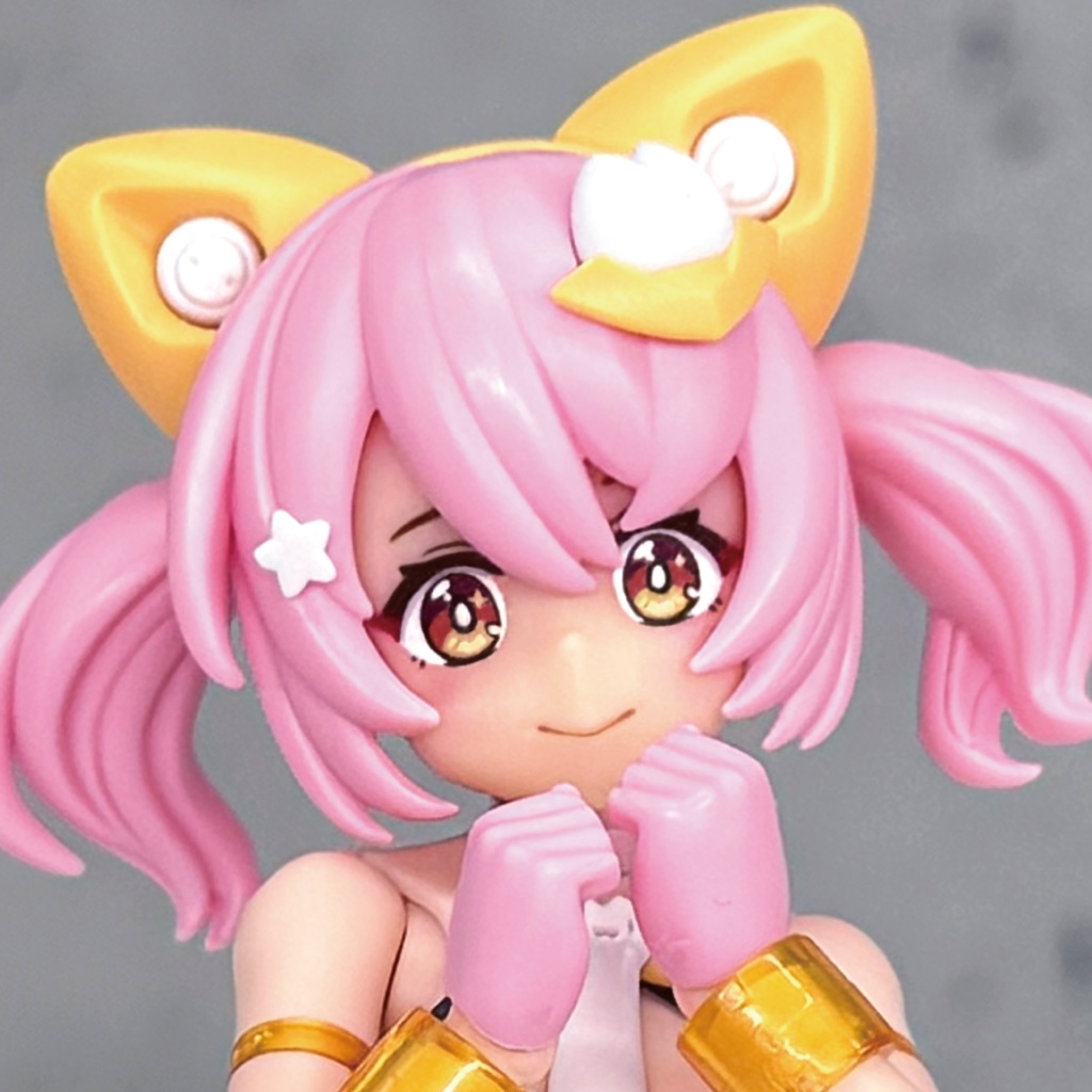 PUNI☆MOFU用フェイスパーツ『たれ目ちゃん』・01