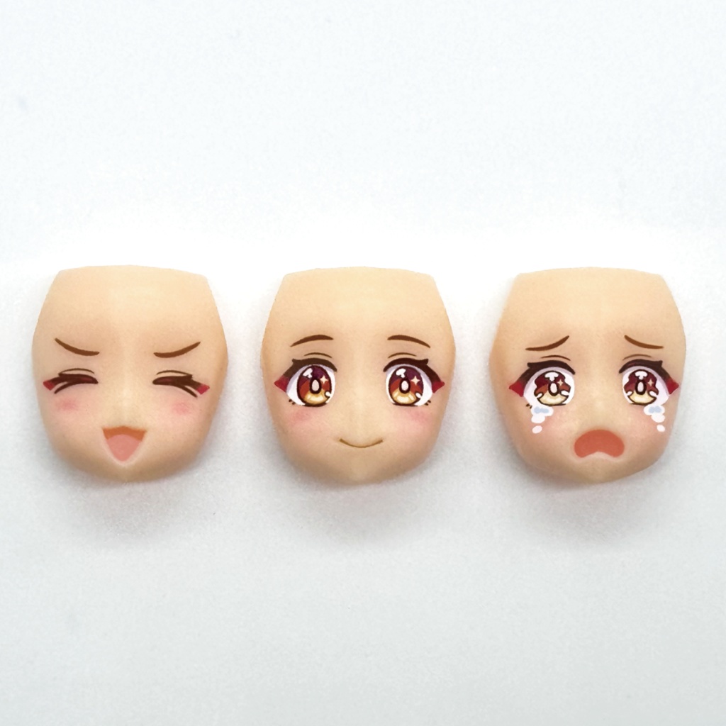 PUNI☆MOFU用フェイスパーツ『たれ目ちゃん』・01