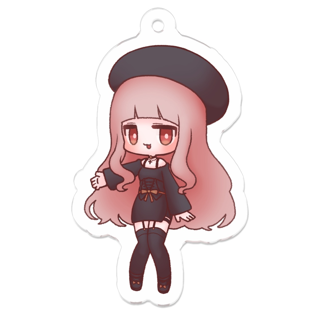 瑠璃川らずり アクリルキーホルダー