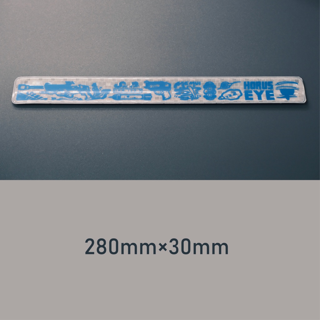 リフレクターバンド(シルバー&ブルー)