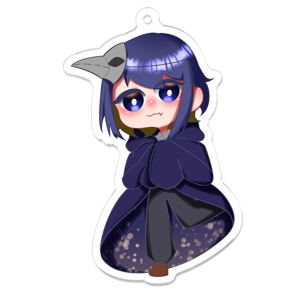 デフォルメパンクちゃんアクリルキーホルダー