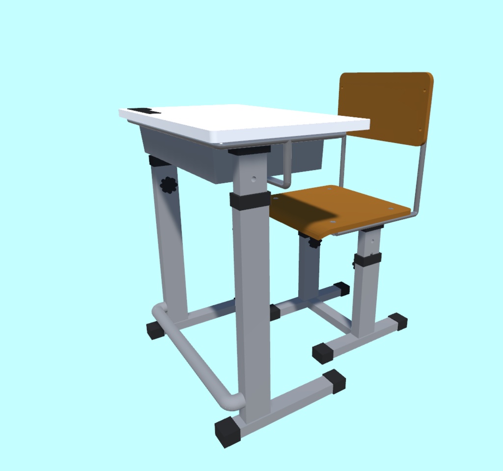 Chair, Desk set / 의자, 책상 세트 / いす, つくえ