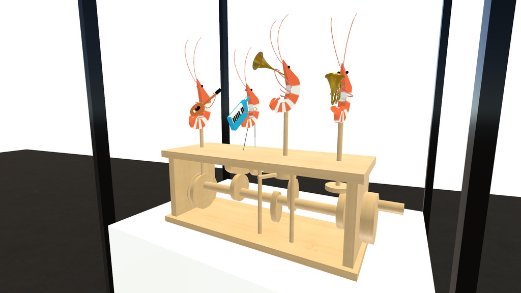 새우 오토마타 / エビオートマタ / Shrimp automata