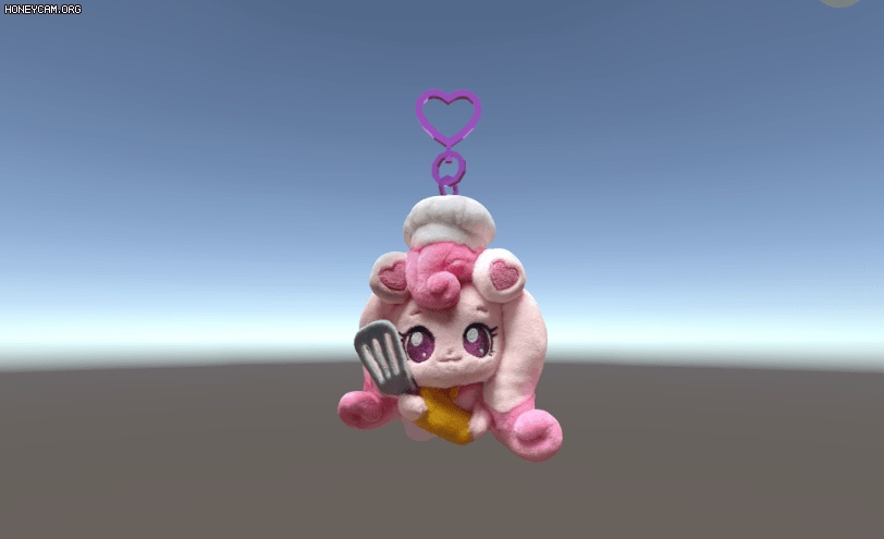 요리하는하츄핑 키링 / 料理するハチュピン / Cooking Heartsping