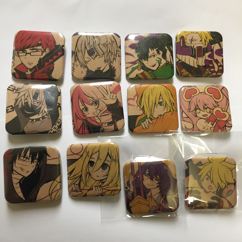 コンパスヒーロースクエア缶バッチ