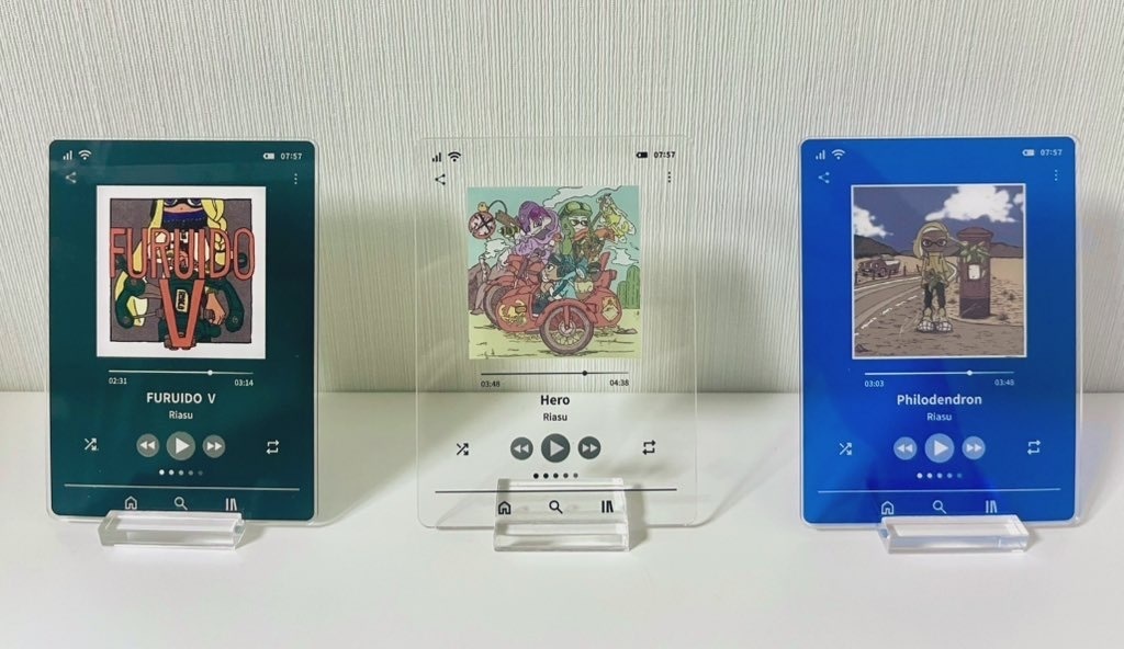 お得なアクリルカード3種セット