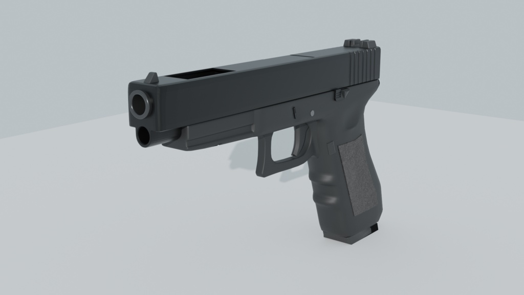 GLOCK34 3Dモデル
