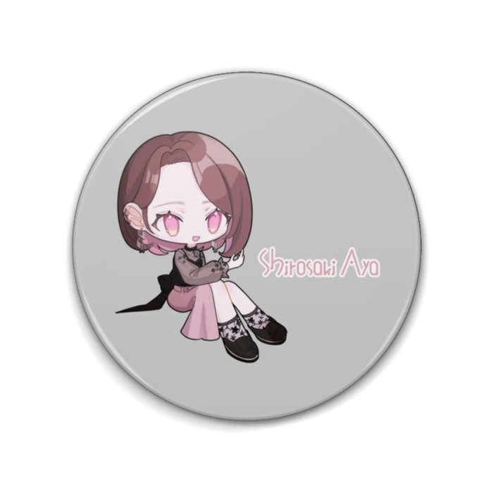 76mmホログラム缶バッチ(二種類)