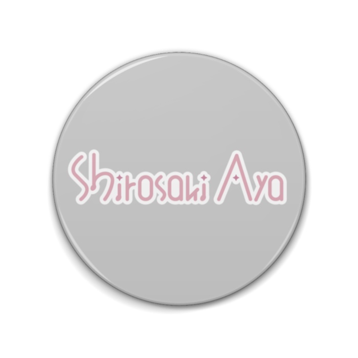 76mmホログラム缶バッチ(二種類)