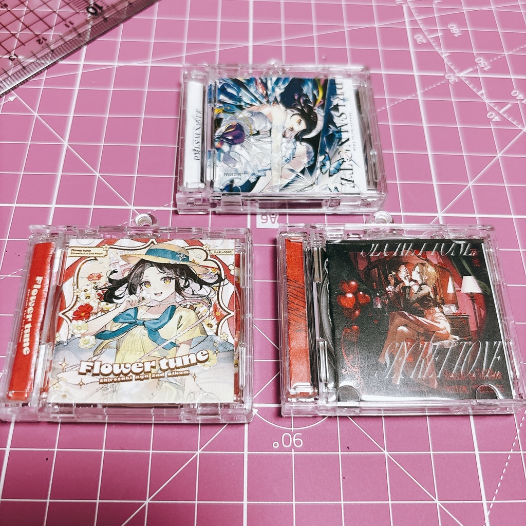1st / 2nd / 3rd ミニCDキーホルダー