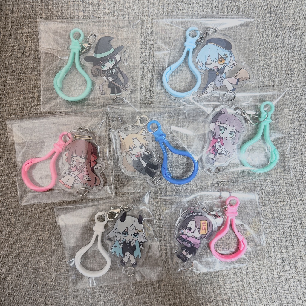 パンプキン・ダンスバトルつながるアクリルキーホルダー