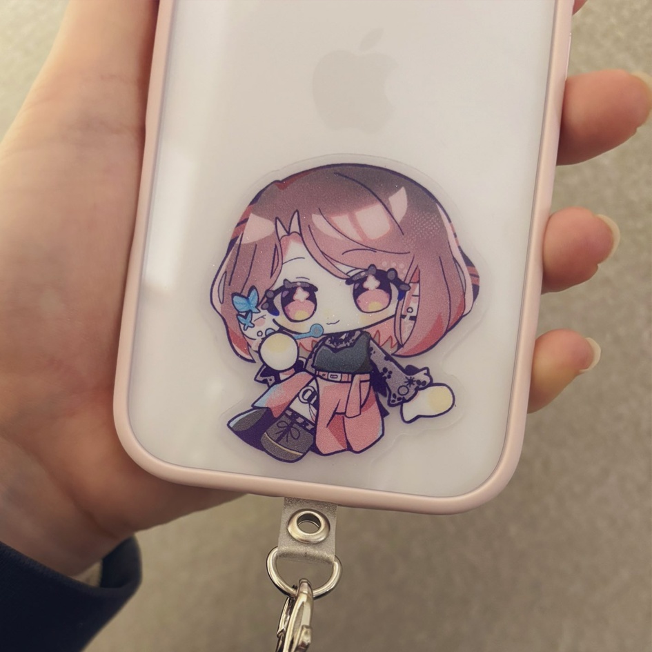 【複数絵柄あり】PVCスマホホルダー