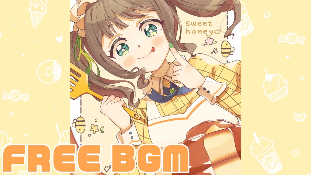 【 かわいいフリーBGM 】 Sweet Cooking Time!