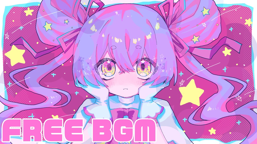 【 フリーBGM 】 Magical Girl 【 きらきら/かわいい 】