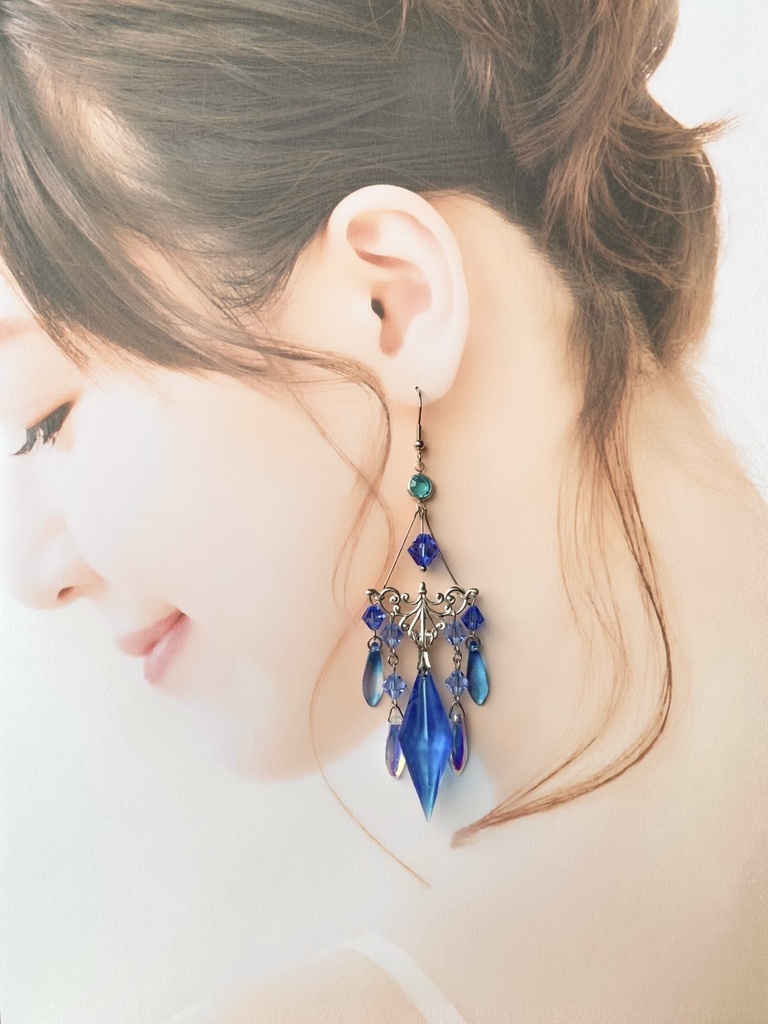 蒼海の魔女は星を占う ペンデュラムピアス