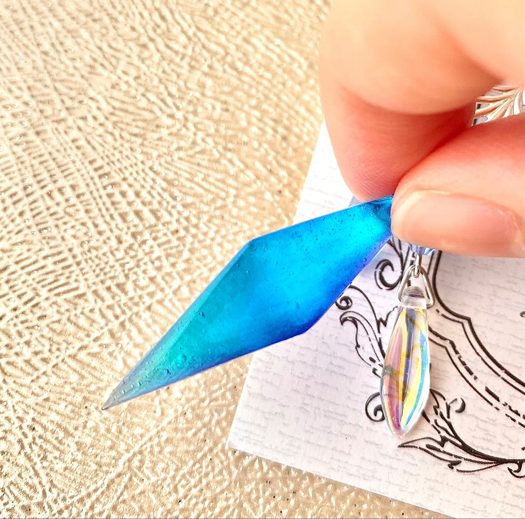 蒼海の魔女は星を占う ペンデュラムピアス