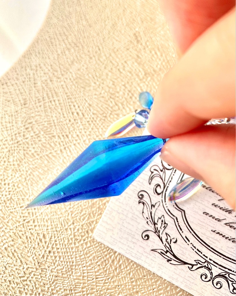 蒼海の魔女は星を占う ペンデュラムピアス