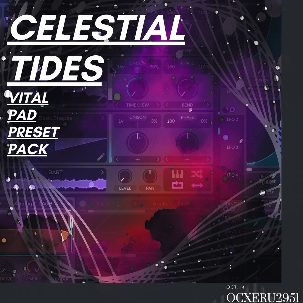 Celestial Tides - Vital Pad Preset Pack