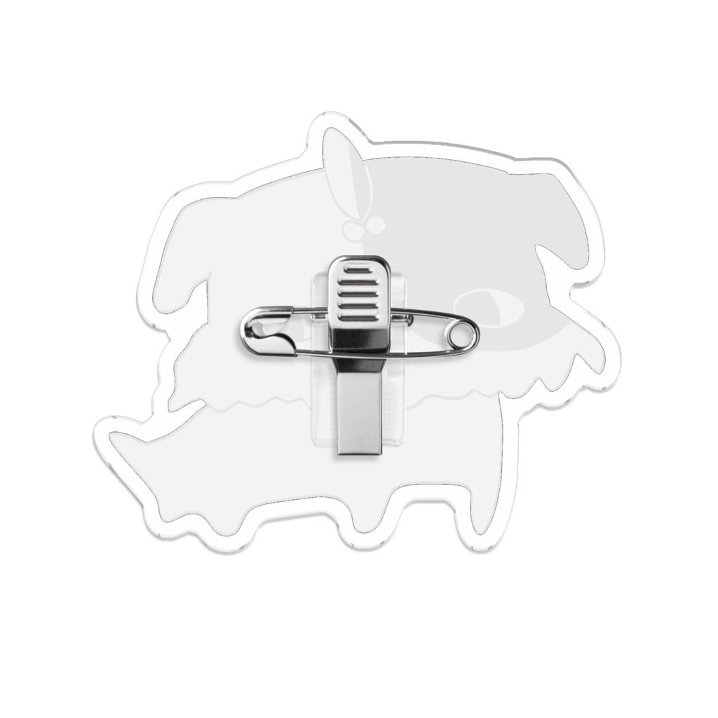 シーリハムテリアゆるアクリルバッジ