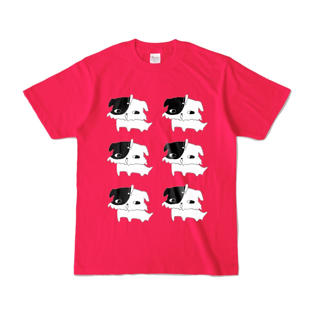 シーリハムテリアゆるTシャツカラー