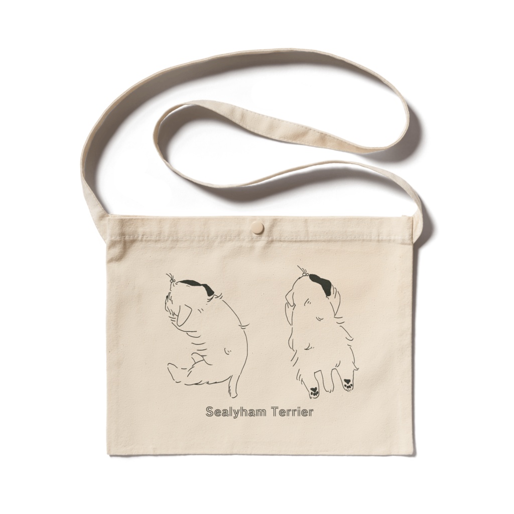 シーリハムテリアねむねむサコッシュ