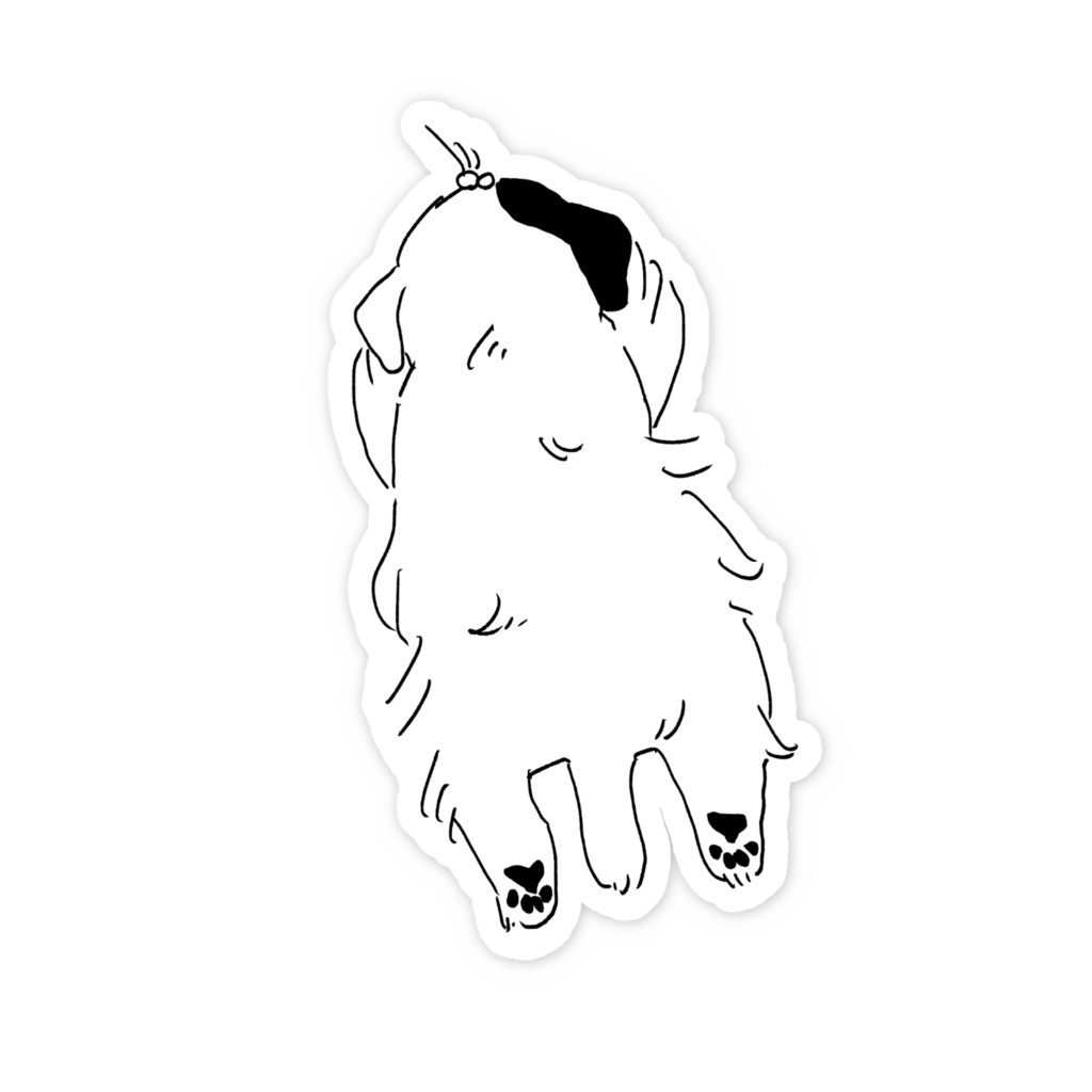 シーリハムテリアねむねむステッカー2