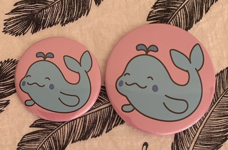 スナちゃん 缶ミラー【56mm】【75mm】