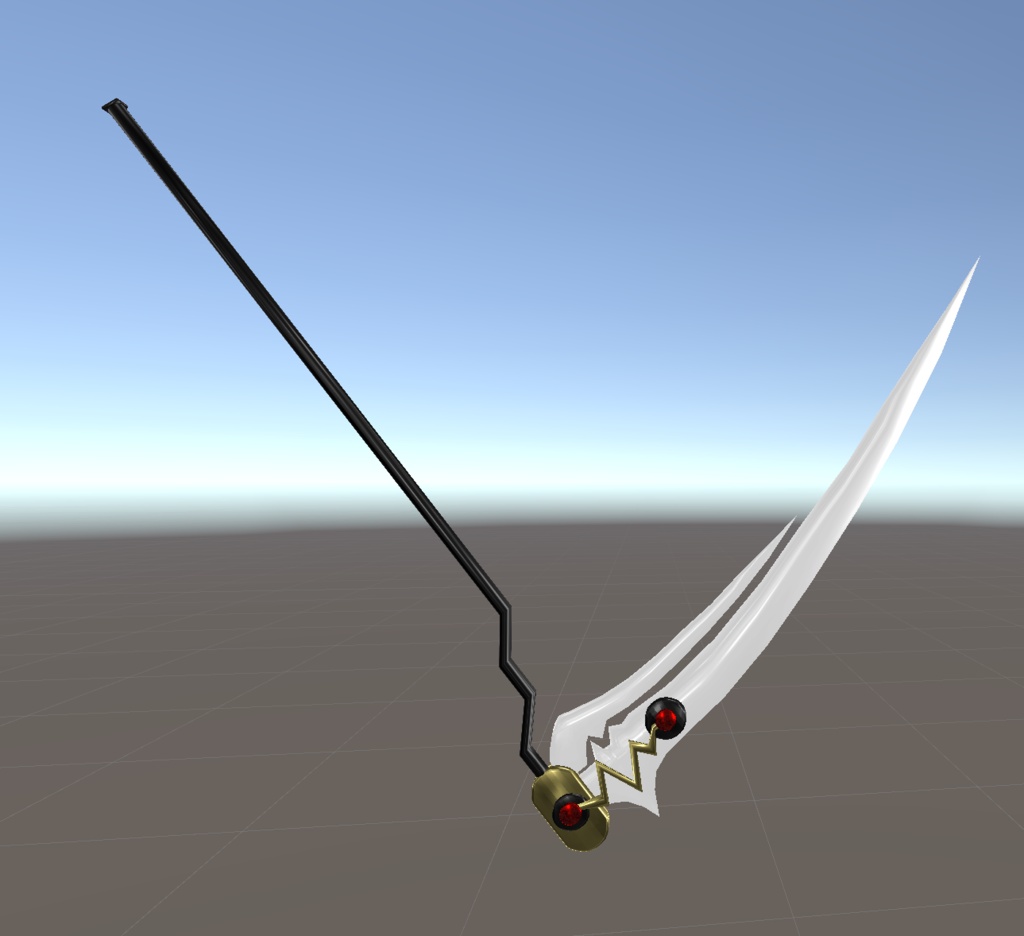 【無料3D武器モデル】セリオナス＝コルウス・アルブス