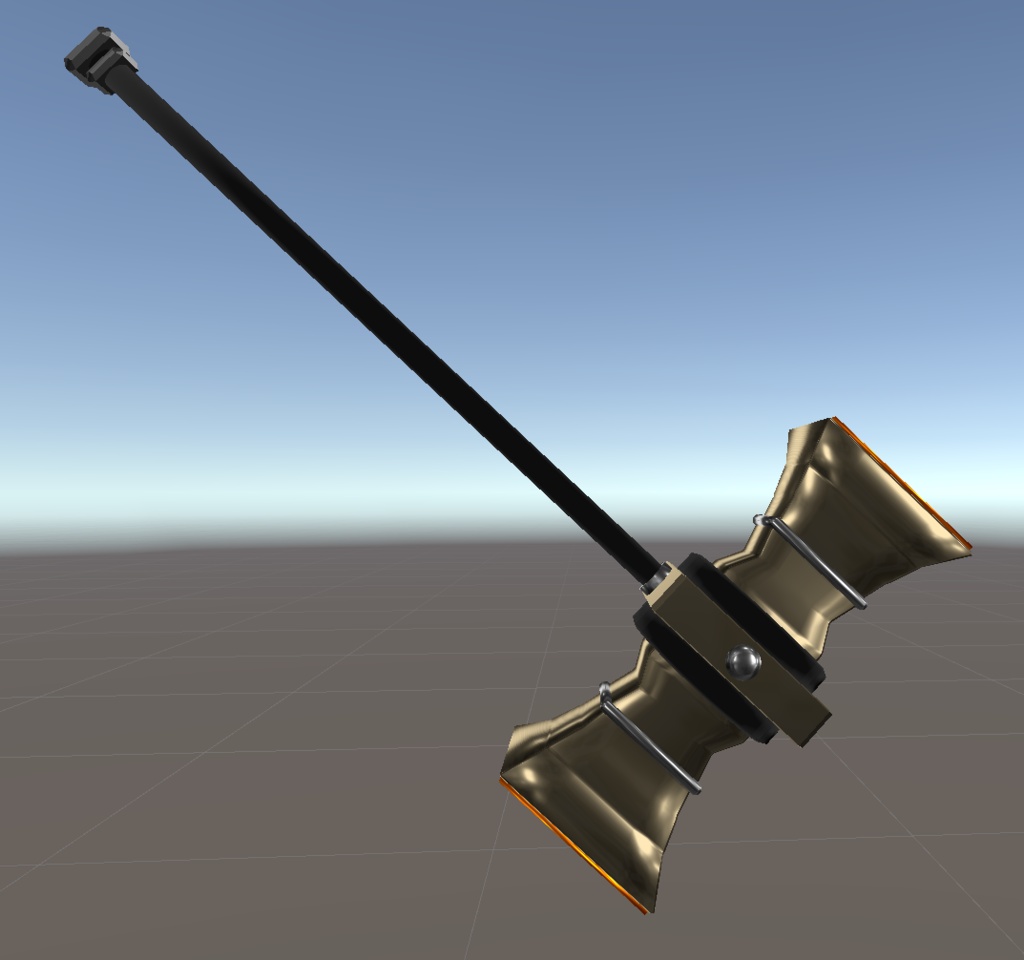 【無料3D武器モデル】トガミルカ＝フェブリキタンテム