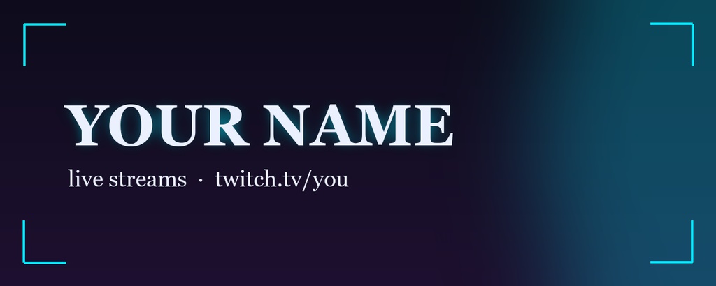 Neon Cyber Animated Twitch Overlay Kit / ネオンサイバー