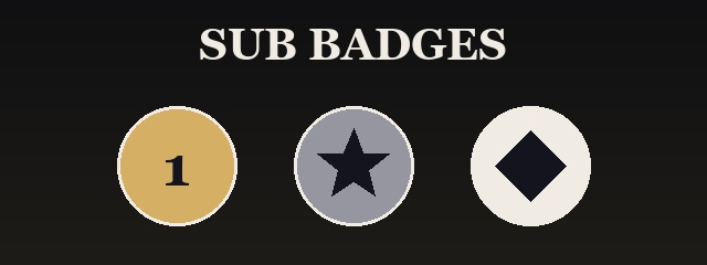 Gold Luxe Animated Twitch Overlay Kit / ゴールドラグジュアリー
