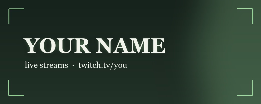 Cozy Forest Twitch Overlay Kit / コージーフォレスト