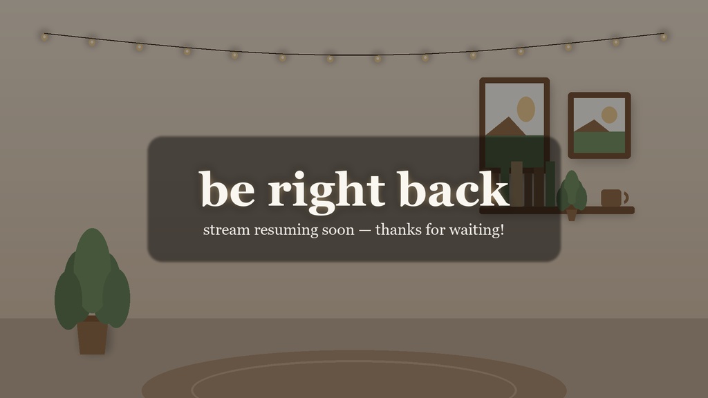 Cozy Coffee Shop VTuber Stream Background Pack / コーヒーショップ