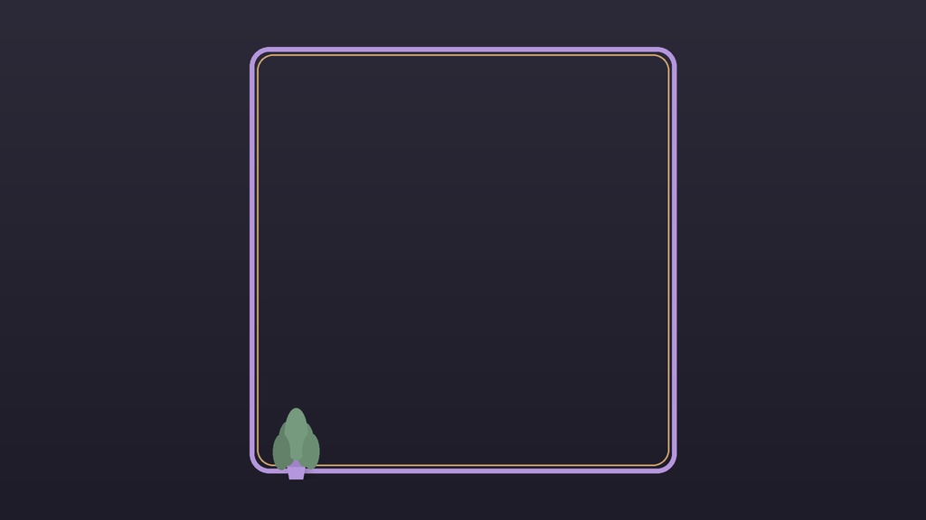 Dark Cozy Night VTuber Stream Background Pack / ダークナイト
