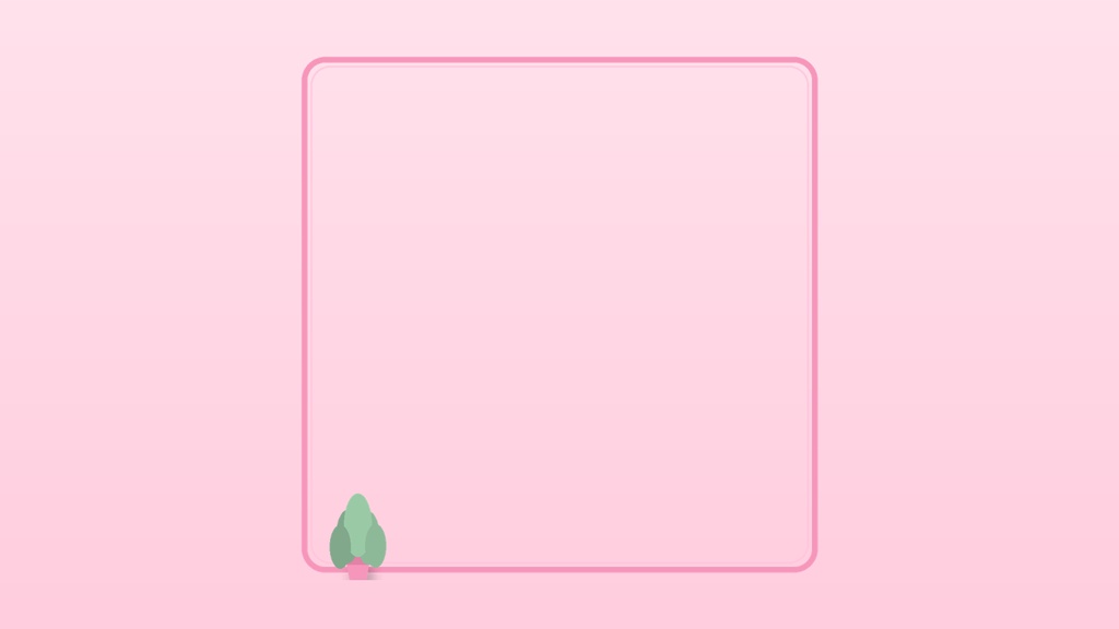 Kawaii Pink VTuber Stream Background Pack / かわいいピンク