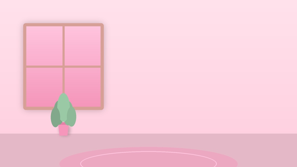 Kawaii Pink VTuber Stream Background Pack / かわいいピンク